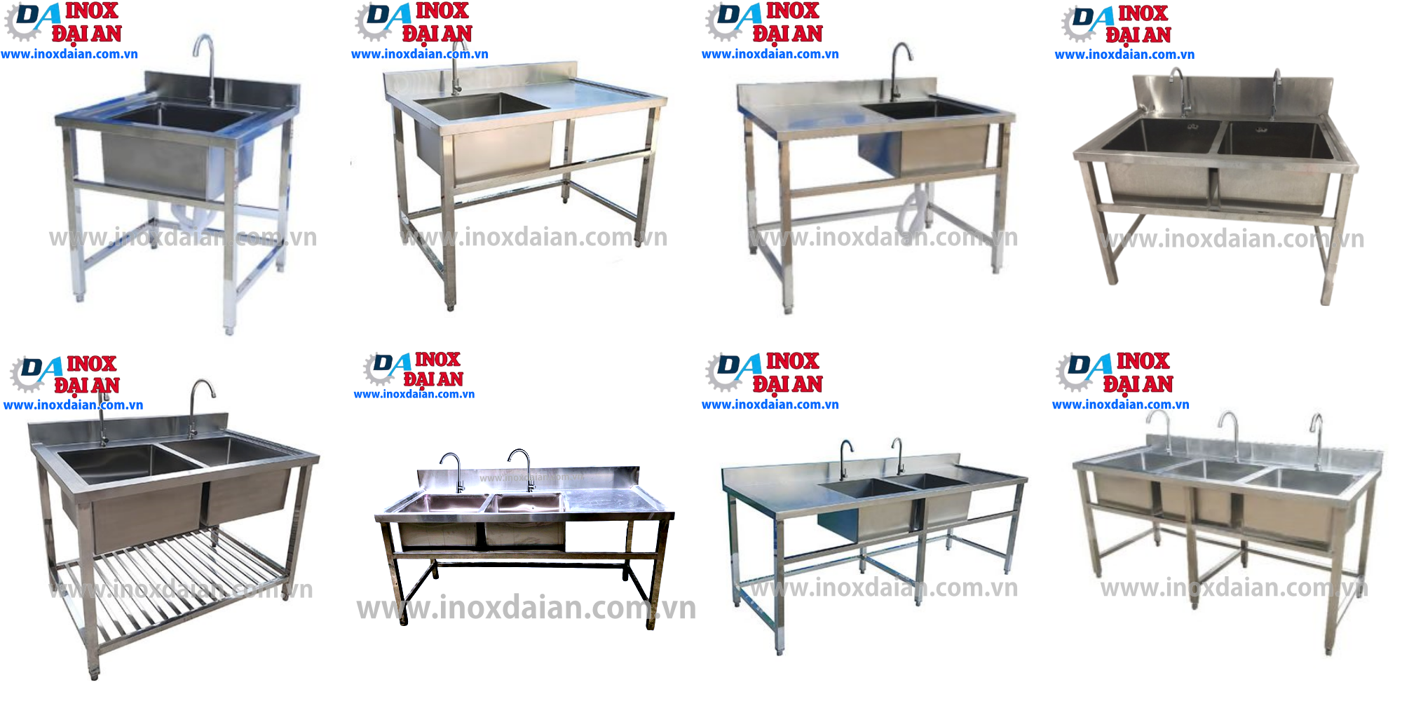Chậu rửa bát công nghiệp