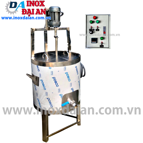 Nồi nấu thạch đen có cánh khuấy tự động 100 lít