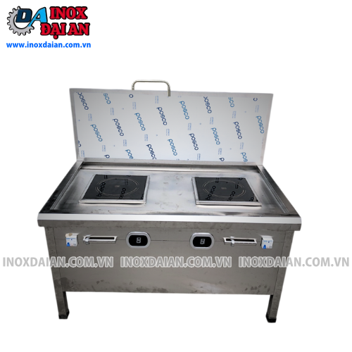 Bếp từ công nghiệp đôi 5Kw mặt phẳng