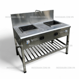 Bếp từ đôi công nghiệp 2 mặt phẳng
