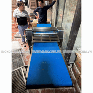 Inox Đại An bàn giao Máy cán bột 2 chiều BC-550BL cho khách hàng